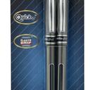 Cello Premium Medium Point Pens with Comfort Grip Control (Genius Blue Ink Gel 2 Pack)