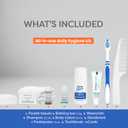 Dynarex DynaCare Daily Hygiene Kit - Travel Essentials Toiletry Bag - Includes TSA Approved Shampoo, Toothbrush Set, Body Lotion and More - Orange, 1 Case of 20 (9-Piece Kits)