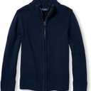 The Children's Place Boys' Uniform Zip Up Mock Neck Sweater (Medium)