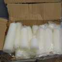 36 Pcs Ivory Pillar Candles Bulk Set2x3 2x6 2x8 Inch - 12 Each SizeHurricane CandlesDripless Unscented SmokelessGives You a Better Atmosphere When Organizing Wedding or Event Party.