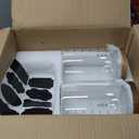 Large Glass Jars,Set of 3 Glass Jars with Wooden Airtight Lids,Food Storage Container for Tea,Spice,Cereal, Egg,Flour,Coffee and More(67 oz/2000 ml)