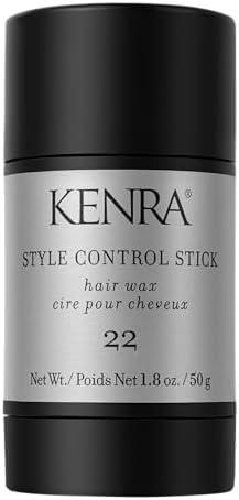 Kenra Professional Style Control Stick 22 | Hair Wax | Smooth, Sleek Styles | Long-Lasting Hold, Frizz Control, & Humidity Resistance | Sweat-Resistant Hold | Safe for Skin, Scalp & Edges