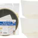 Aunt Martha's Ballpoint Metal Painting Hoop 10 inches Bundle with Replacement Blotters 12 Sheets