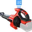 Cordless Leaf Blower for Milwaukee M18 Battery (Tool Only)  Powerful Brushless Motor Delivers Up to 715 CFM & 150 MPH, 3-Speed LED Display Control, Lightweight Design for Yard, Lawn, Driveway, Snow