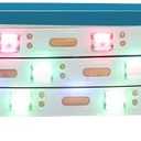 3.2FT WS2812B WS2812 3mm Ultra Narrow LED Strip,DC5V 100LEDs/m Individually Addressable Dream Color Flexible Smart Light Tape for Bedroom,Kitchen,Stage,TV Backlight(No Adapter or Controller)