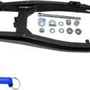 TC-Motor Black Steel Rear Swingarm With Mounting Bolts For 125cc 140cc 150cc 160cc 190cc Pit Dirt Bike With 12" Wheel 80/100-12 Or 14" Wheel(90/100-14)