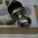 GeekTale Fingerprint Door Knob Lock for Bedroom Basement Garage Office with App, Smart Knob,Biometric Thumbprint Fingerprint Door Lock, Entry Private Passage Mode 3in1