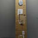 Floating Shelves Set of 2, Long Wall Shelf with Lip, 48in, Black, 47.2 in