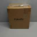 Pukomc 2.3 Gallon / 9L Automatic Adsorption Sensor Trash Can, White Gold Motion Sensor Garbage Bin with Suction, Slim Fashionable Design for Kitchen, Bathroom, Office & Small Space