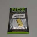 NDZ Performance Optic Cover Plate for Glock 43X & 48 – Fits MOS Slides Only, CNC Machined 6061 Aluminum, Aspis Cut, Anodized, Made in USA, Gold