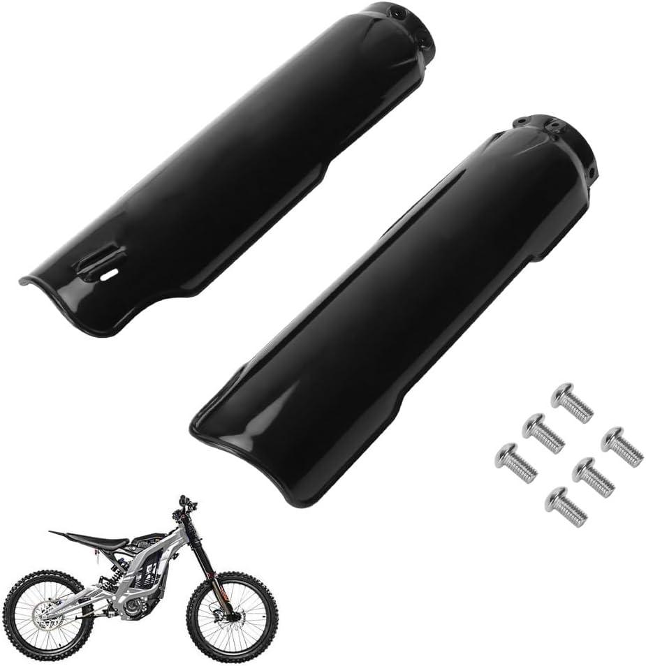 Fork Cover Sur-Ron Front Forks Cover Protector Guards Shock Protection for Electric Dirt Bike Light Bee Surron/Sur Ron S/X Segway X160 / X260 Black
