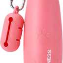 Ultimate 2-in-1 Dog Walk Essential – Portable Pee Cleaning Bottle + Detachable Poop Bag Dispenser (Salmon)
