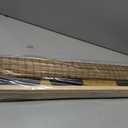 LazBlinds No Drill Bamboo Roman Shades, 36" W x 48" H, Highfield Teak