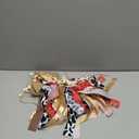 VitalCozy Western Cow One High Chair Banner My First Rodeo Themed Party Decoration Highchair Banner Garland Farm with Ribbon Fabric for Farm Decor Photo Prop Cowboy Party Supplies