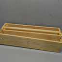 Shelves for Wall, Burlywood Nursery Book Shelves 23 x 4.5 x 4 inch, 3 Pcs