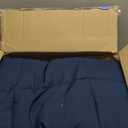 Bedsure Comforter Duvet Insert - Quilted Comforters Twin XL Size, All Season Duvet, GentleSoft Down Alternative Bedding, with 8 Tabs, Gifts for Women/Men, Navy Blue, Twin XL 92 x 68 Inches