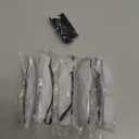 Blue Light Blocking Reading Glasses for Men, Half Frame Metal Readers Spring Hinge Eyeglasses Anti Eyestrain/Glare/UV (5 Pack Mix Color)