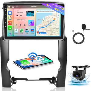 for Kia Sorento 2009-2012 Radio, 8 Core 4+64GB Android 13 Car Stereo 10.1 Inch IPS Touchscreen Car Radio with Wireless Carplay Android Auto 59UI GPS WiFi 32EQ DSP Backup Camrea