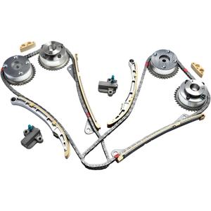 14 pcs Engine Timing Chain Kit w/Tensioner & Gear, 3.3L 3.8L for Kia Sorento Sedona Stinger Telluride Cadenza K900, for Hyundai Genesis Azera Palisade Santa, 2012-2022, 243703CGA0, 24321-3L100