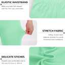 BOOPH Girls Volleyball Bike Shorts Toddler Kids Athletic Cartwheel Dance Compression Shorts 3 Pack (9-10 Years, Green-purple-rose Red)