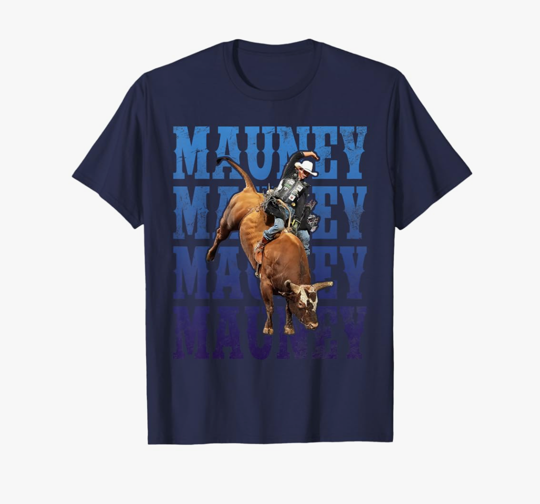 Rodeo Cowboy and Bull Riders Souvenir Co. Bull Riders Rodeo Cowboy and Bull Riders T-Shirt,M