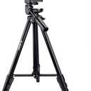 SVBONY SV101 Spotting Scope Tripod 54 inches Travel Tripod Digital SLR Camera Video Spotting Scope Aluminum Alloy Portable Anti-Skid Tripod for Photograph with Carrying Bag