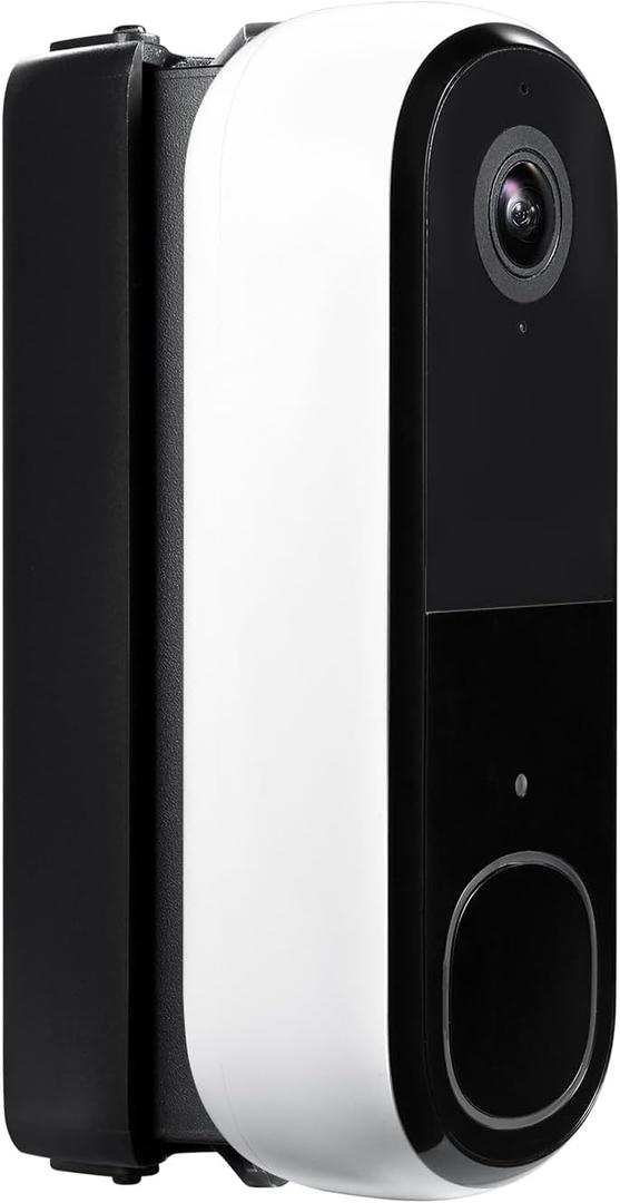 Wasserstein 35 to 55 Horizontal Wedge Wall Mount Compatible with Arlo Wireless Video Doorbell (2nd Gen) & Essential Video Doorbell Wire-Free