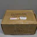 Aignis 6pcs Flameless LED Floating Candles, White Rose Plastic Tealights Battery Operated, 120+ Hours Glow Time, Cozy Light for Romantic Pool/Bathtub/Hot Bath/Wedding Centerpiece Decor(D2.83*H1.42)