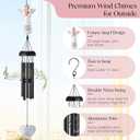 Teacher Appreciation Gifts-Teacher Gifts for Women-Back to School,End of The Year Teachers Gift,Thank You/Christmas/Birthday Gift for Teachers Women-Best Wind Chimes with Angel