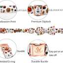Elegant little tail Dog Collar with Bow - Fall Dog Collar Halloween Candy Bow Girl Boy Pet Collar Soft Dog Bowtie Collars for Medium Dogs (Medium (Pack of 1))