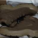 Furuian Steel Toe Boots for Men Women Comfortable Lightweight Work Boots for Men Slip Resistant High Top Steel Toe Safety Shoes Puncture Proof Indestructible Construction Shoes (12 Women/10.5 Men, Coffee)