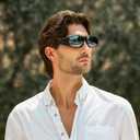 URUMQI Polarized Sunglasses Fit Over Glasses for Men Women, Wraparound Sun Glasses UV400 Protection for Driving Fishing