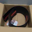 1" Rise Threshold Ramps for Doorways, 2000 Lbs Load Capacity, 35.5" Wide Natural Rubber Power Wheelchair Ramp is Adjustable and Cuttable for Doorways, Curb, Sweeper, Power Scooters, Bathroom