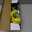 Solar Flower Lights Outdoor Waterproof: 4 Pack 7-Color Changing LED Rose Stake Decor for Garden Pathway Patio Lawn - Solar-Powered Artificial Blooms Spring Summer Yard Decorations Women Gifts 2026