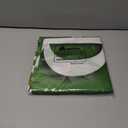 gisgfim Christmas Candy Garage Door Cover Merry Christmas Banner Decorations Large Xmas Holiday Garage Door Banner Backdrop Peppermint Round Lollipop Background Sign for Outdoor Indoor 6x13ft