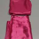 10 x 7 Feet Fuschia Backdrop Curtain for Partie, Background Curtains for Photoshoot, Birthday, Wedding, Halloween, Thanksgiving, Christmas, New Year Party Decorations 5Ft x 7Ft, 2 Panels