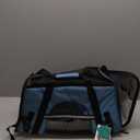 PetAmi Airline Approved Pet Carrier for Cat, Soft Sided Dog Carrier for Small Dogs, Cat Travel Supplies Accessories for Indoor Cats, Ventilated Pet Carrying Bag Medium Large Kitten Puppy, Large Blue (Large - 19.5"L x 10.2"W x 12"H)