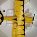 E-flite RC Airplane UMX WACO Yellow BNF Basic Transmitter Battery and Charger Not Included with AS3X & Safe EFLU53550Y
