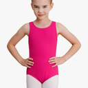 WEGETIT Leotards for Girls Gymnastics Black Sleeveless Leotard Toddler Dance Tank top Kids Ballet Bodysuit 12-14 Y