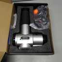 TOLOCO Massage Gun, Muscle Massage Gun Deep Tissue for Athletes with 10 Massage Heads, Electric Percussion Massager for Any Pain Relief, Mothers Day Gifts, Silver