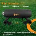 846819 Left Muffler Engine Silencer Replaces# 846153, 843906