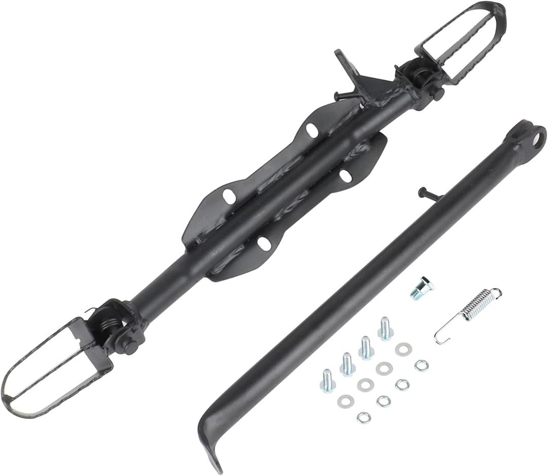 Motorcycle Foot Peg Rest Stand Mount Bracket for 110cc 125cc 140cc Pit Dirt Bike