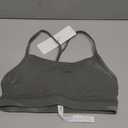 CRZ YOGA Butterluxe Y Back Sports Bras for Women - Padded Racerback Low Impact Spaghetti Thin Strap Workout Yoga Top (Small)