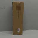 Double Curtain Rods 48 to 84 Inches, HOTOZON Blackout Double Curtain Rods for Windows 36 to 80 Inches (3-6.6 ft), 6/8 Inches Wrap Around Room Darkening Telescoping Drapery Rod, Silver