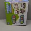 2 in 1 Baby Gym with Walker,Baby Play Mat with 4 Infant Learning Sensory,Double-Sided Multifunctional Removable Play Piano Panel,Sit-to-Stand Learning Walker for 0-24 Months Boy Girl [White]