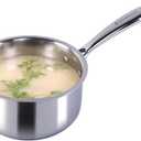 Wonderchef Nigella Tri-ply Stainless Steel 16 cm Sauce Pan 2.6mm Thickness 10 Years 1.5 Litres Silver