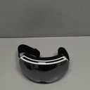 Lamicall Ski Goggles with 3X Anti-Fog - 100% UV Protection, OTG, Gifts for Skiing, Snowboard, Snowmobile, Men, Women (White Frame - Silver Lens)