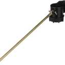 Watts APEX AP Series 3/4" x 1" Black Plastic Piston Operated Acetyl Full-Flow Sleeve Float Valve with Cord and Nipple, UV Stabilized Glass Fiber Reinforced Nylon, Agriculture & Irrigation