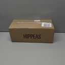 HIPPEAS Chickpea Puffs, Groovy White Cheddar, Gluten Free Snacks, Dairy Free, Vegan, 0.8oz, Pack of 18, 3g Protein, 2g Fiber, Crunchy, Nutritious, Baked Plant Protein Snack, Non-GMO, Kosher