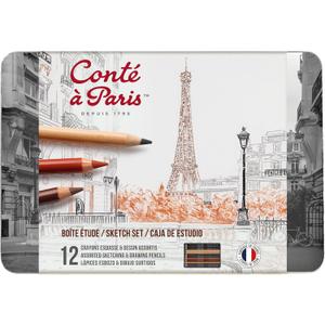 Cont  Paris The Sketch Set with Assorted Sketching Pencils